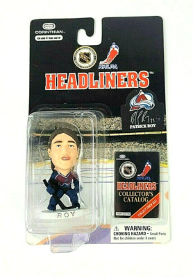 1997 NHL Corinthian Headliners Patrick Roy Colorado Avalanche Figure HOF