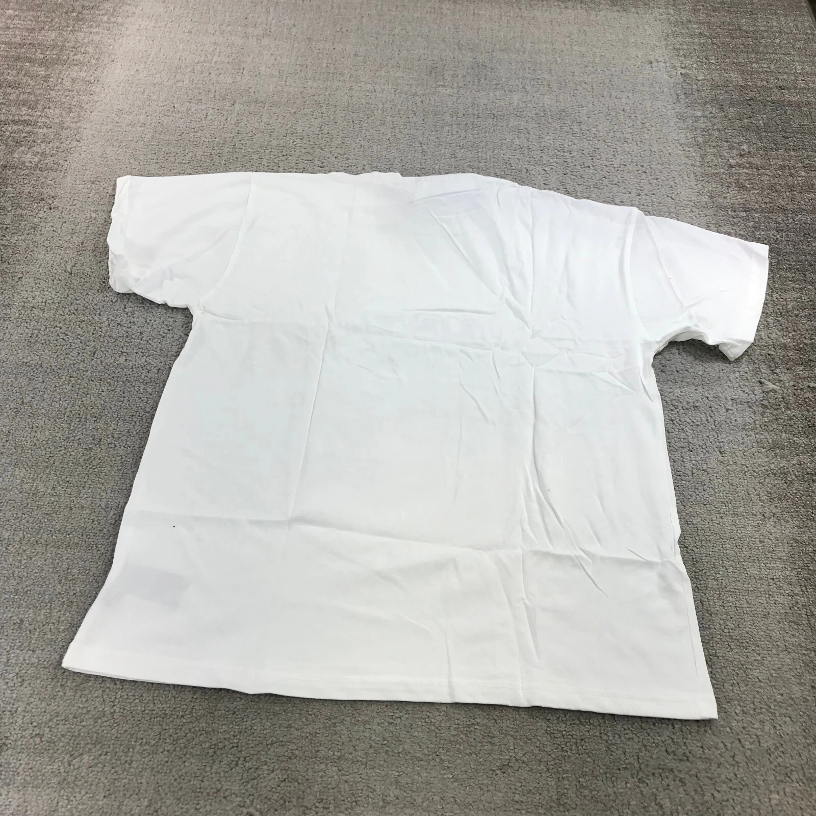 HBA (HOOD BY AIR) Maglietta Hood By Air uomo maglietta bianca grande bolla scritta S S made in USA D235235