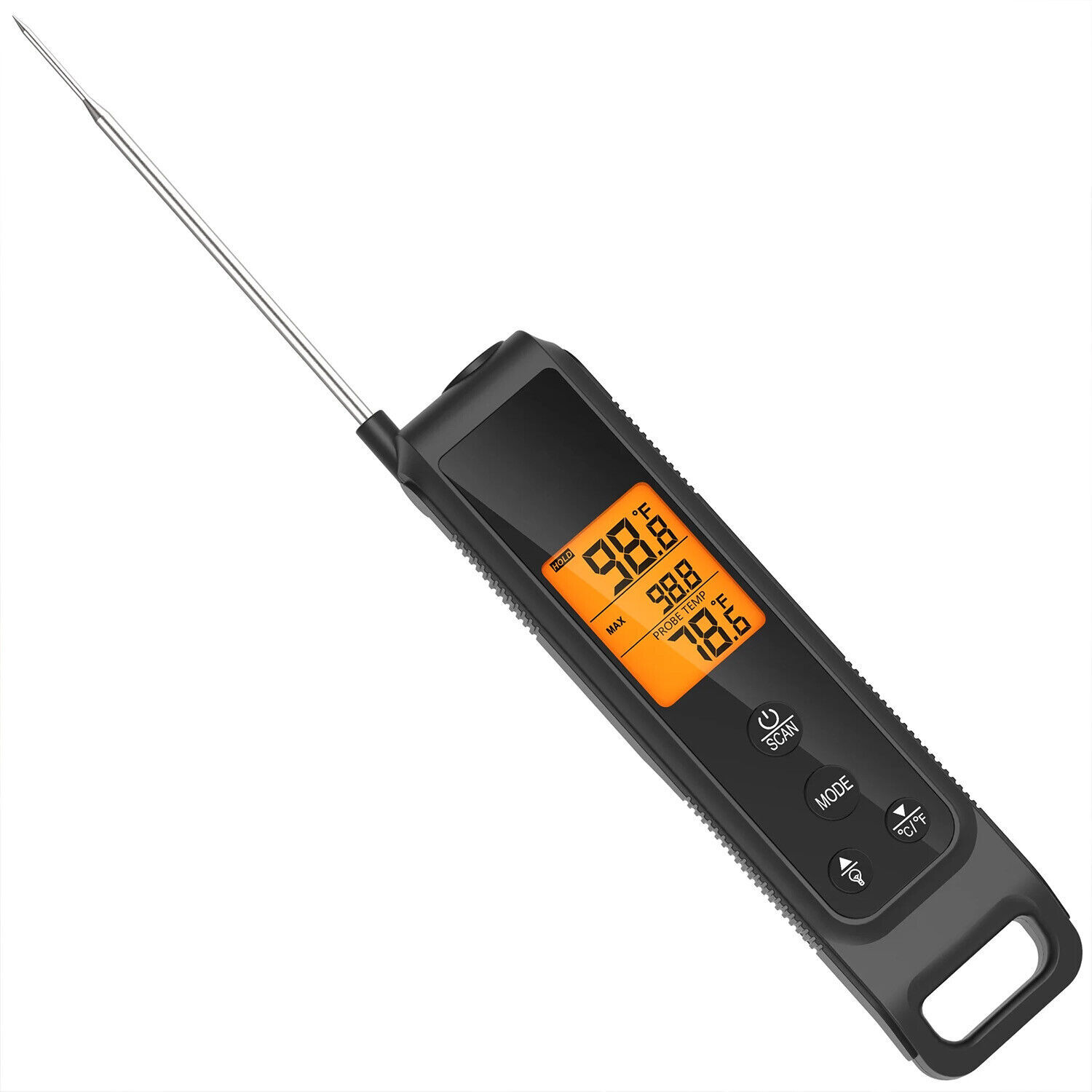 Instant Read Infrared Thermometer 2-in-1 Digital for Kitchen Food Cooking BBQ