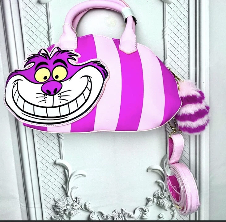NEW Loungefly Disney Alice in Wonderland Cheshire Cat Crossbody Bag | eBay