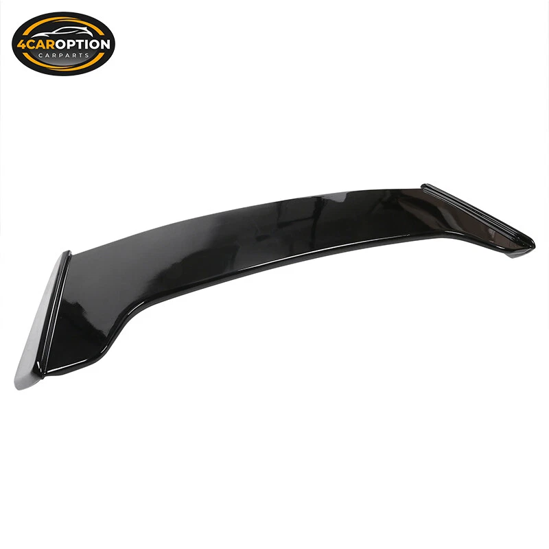Fits 21-25 Dodge Durango IKON Style Rear Roof Spoiler Wing ABS Glossy Black - Image 3 of 4