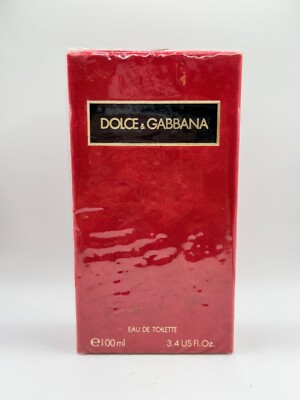 DOLCE&GABBANA 100ML EDT SPRAY (NEW WITH BOX & SEALED)