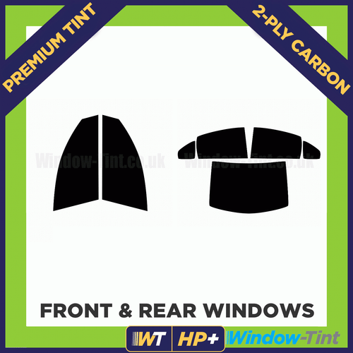 For VW Passat 4-door Berlina 97-05 Carbon Pre Cut Window Tint Full 2-ply HP+ - Picture 2 of 10