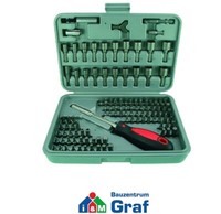 "Hawe Spezial-Bit-Satz 113-Tlg. 1/4\" Sicherheitsbits Nuss Torx Vielzahn /#852162"