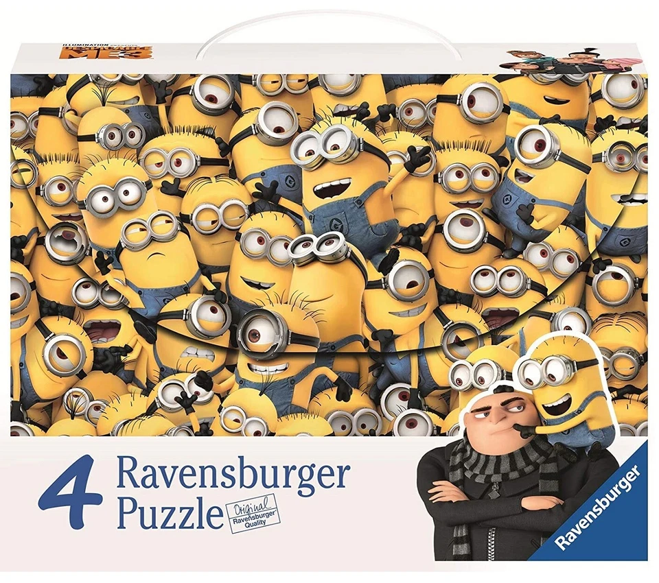 MINIONS DESPICABLE ME 3 - PUZZLE KOFFER - Ravensburger 06931 - 290 Teile Pcs. - Bild 1 von 1