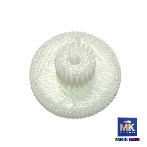 INGRANAGGIO IN NYLON PER STUFA A PELLET MOTORIDUTTORE MELLOR FB 1167 3 rpm - Foto 4 di 12