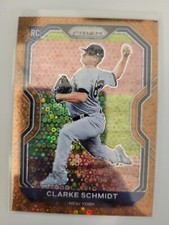 Clarke Schmidt Rookie Bronze Donut Circles 11/40 2021 Panini Prizm Baseball
