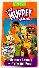 Muppet Show, The: Monster Laughs with Vincent Price (VHS, 1996)- Jim Henson- NEW