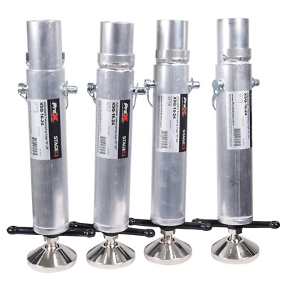 4 ProxTelescoping Stage Legs with Ball Joint Adjusts from 16 to 24 inches
