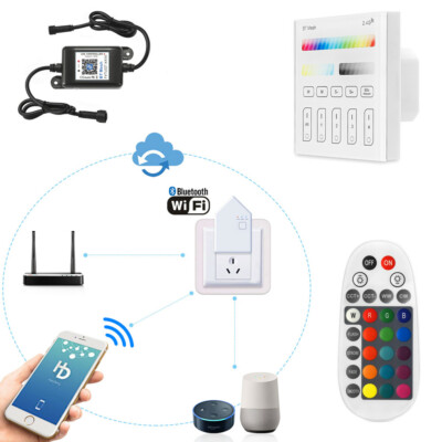 Bluetooth Mesh Touch Panel/  WIFI Smart Bridge/ Remote Controller for LED Lights