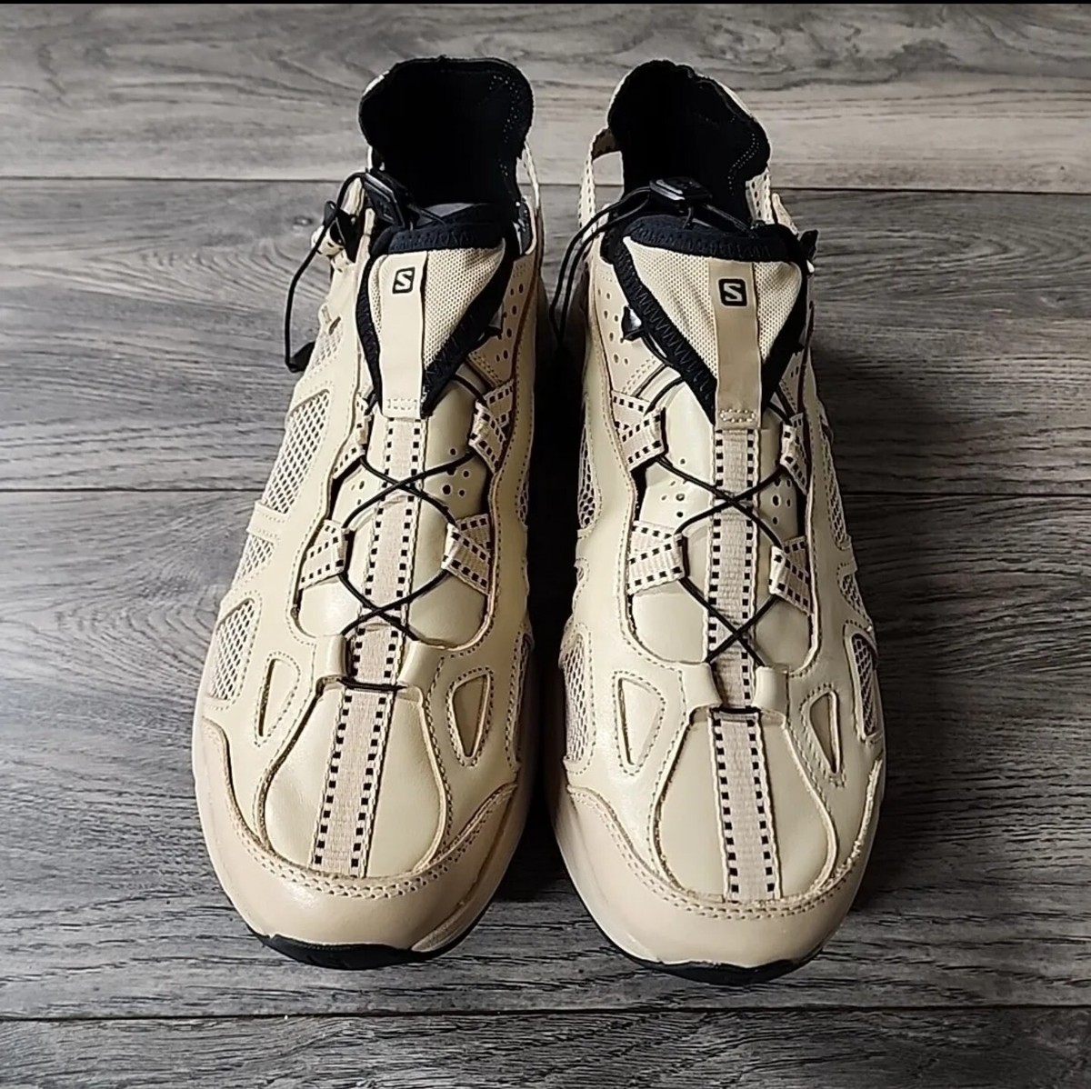 Men's Salomon Techsonic Leather LTR Advanced Safari Brown