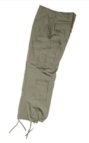 US Raid Acu Feldhose Army Hose Rip Stop Trousers Pants Od Green oliv L Large - Bild 1 von 1