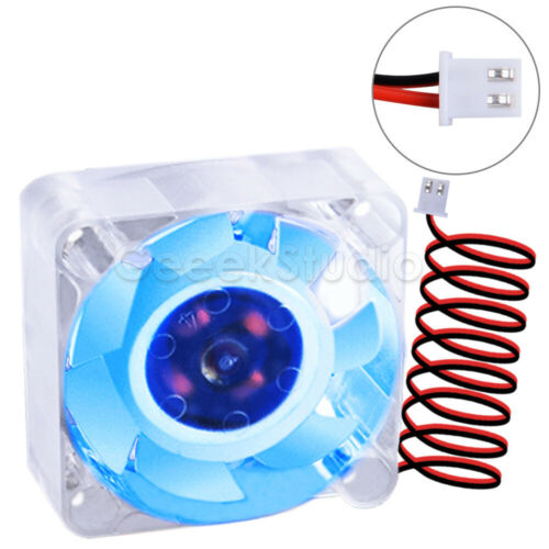 4PCS 40mm*10mm DC 12V 4010 Blue/ Colorful light Fan 3D Printer Cooling Fan - Picture 7 of 14