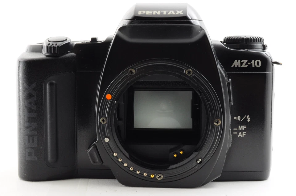 [Excelente] Cuerpo de cámara fotográfica PENTAX MZ-10 MZ 10 35 mm SLR AF negro con tapa de cuerpo Foto 3 de 4