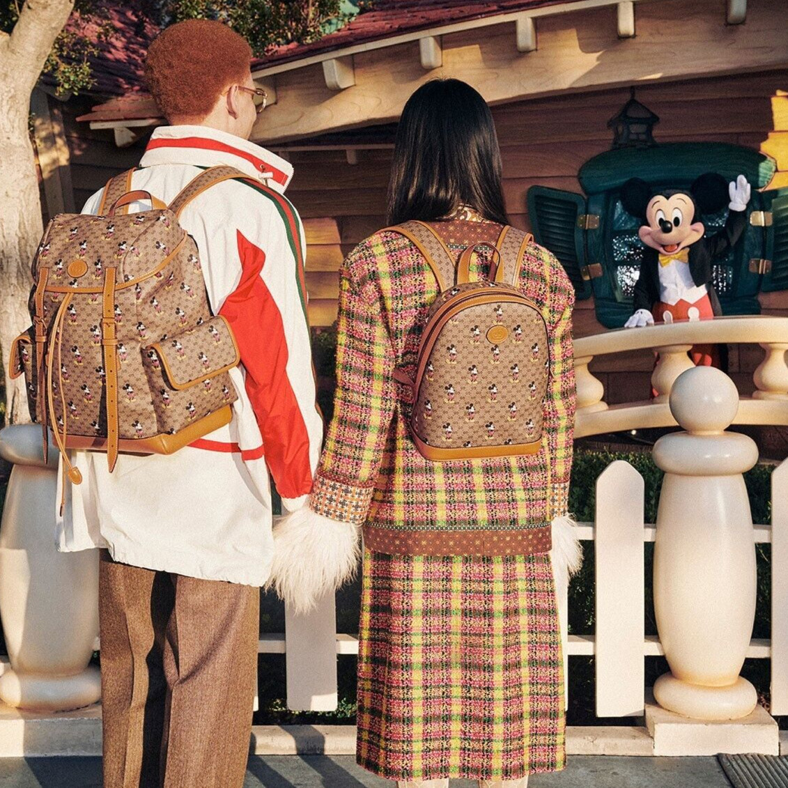 Mickey mouse gucci backpack Clearance