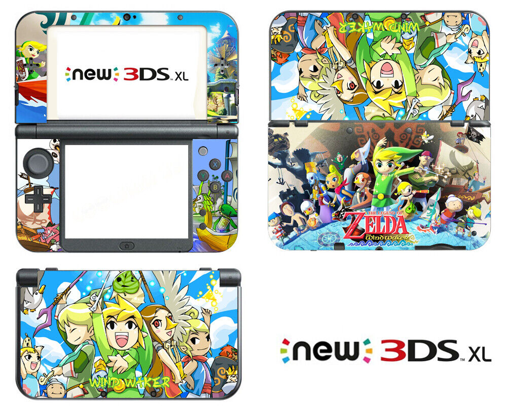 Nintendo 2015 3DS XL Vinyl Skins Anime The Legend of Zelda Cute Decal  Sticker