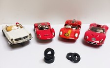 Gomme Pneumatici Tires per FLEISCHMANN Auto Rally SLOT CAR 1:32