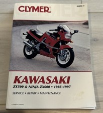 Used 1990-1993 Kawasaki ZX500 Ninja ZX600D Service Manual