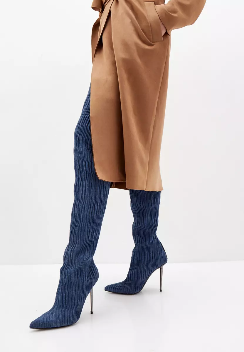 Tom ford top denim boots