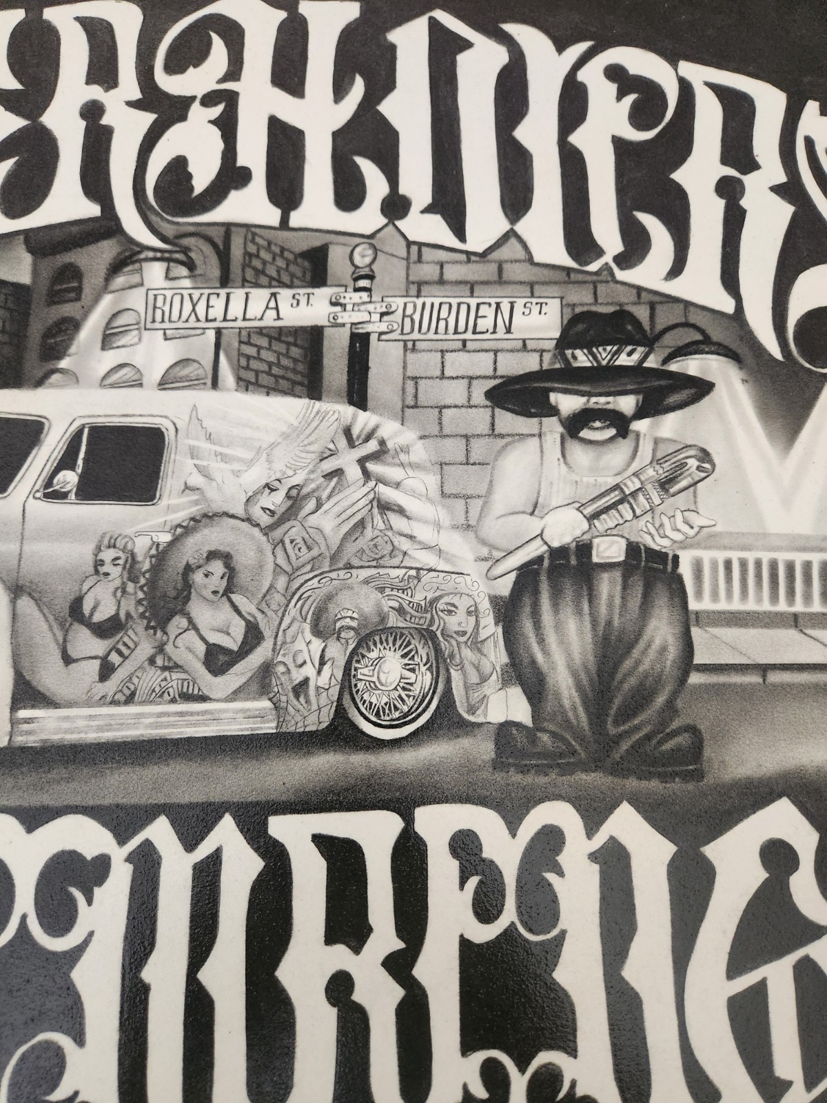 Original Prison Artwork Texas Federal  Prison Artist, done on paper.