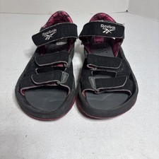 Reebok Vintage 1990 s Sport Sandals woman s Size 8 See Photos For Size Blk/ Pink