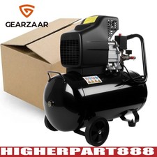 PORTABLE SILENT AIR COMPRESSOR 50L 9.6CFM 2.5HP 3000RPM 8 BAR W/ PAINT SPRAY GUN