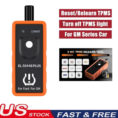#ad EL 50448 Plus TPMS Reset Tool Relearn Auto Tool Tire Pressure Sensor For Ford GM $2.99