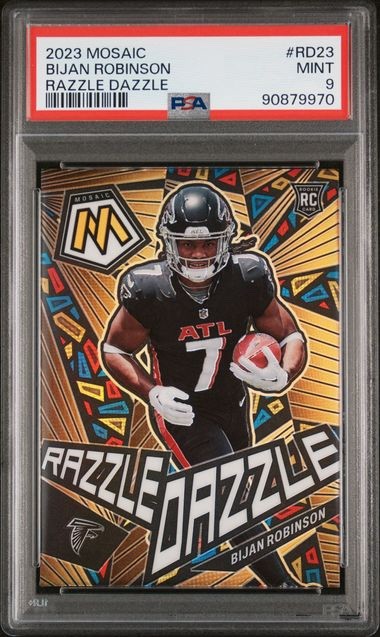 2023 Panini Mosaic - Razzle Dazzle Bijan Robinson #RD-23 (RC)