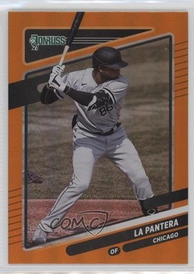 2021 Panini Donruss Variation Holo Orange Luis Robert (La Pantera) #143 19am