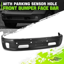 Black Front Bumper Face Bar w/ Park Sensor Holes for 13-23 Ram 1500 Classic