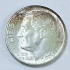 1959 P Roosevelt Dime~LOW Mintage~90% Silver~Great Details Free Ship #7522