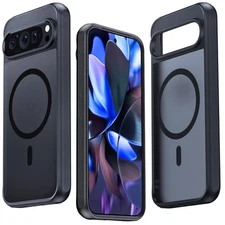 JIC AirGuard-Mag Series - for Pixel 9 + Pixel 9 Pro Case - The Strongest Magn...