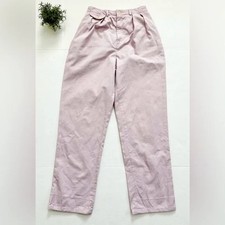 Vintage Ralph Lauren High Waist Pleat Front Pants in Pale Lavender Purple Sz 6