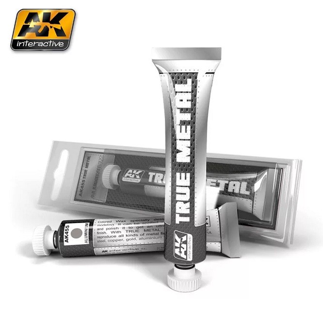 AK Interactive AK455 - True Metal Aluminium 30Ml - New