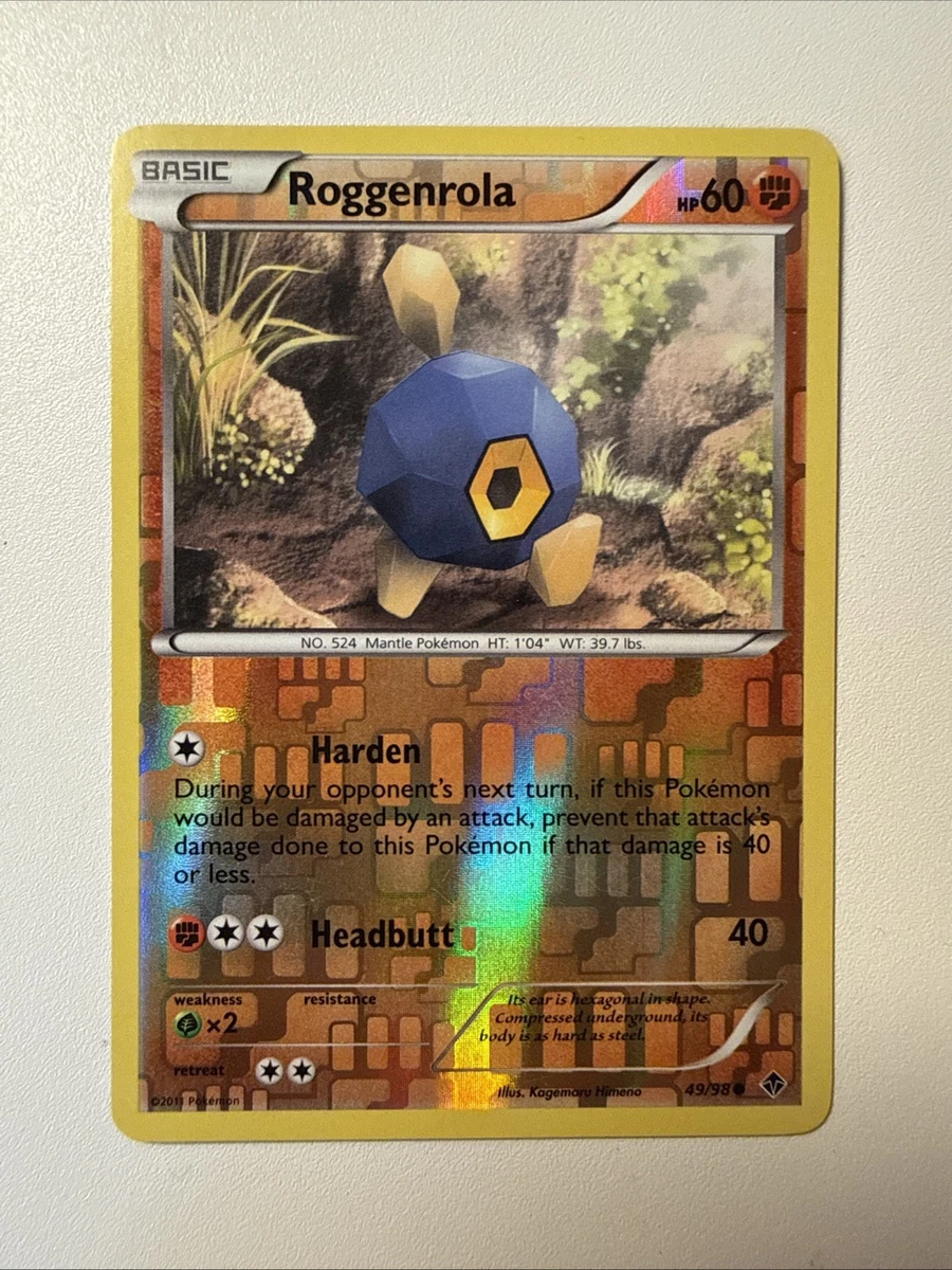 roggenrola pokemon card value Roggenrola - 69/149 - Common - Reverse Holo