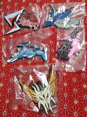 Macross Delta D Prize Motif Lanyard Straps Set 5 Color Variants