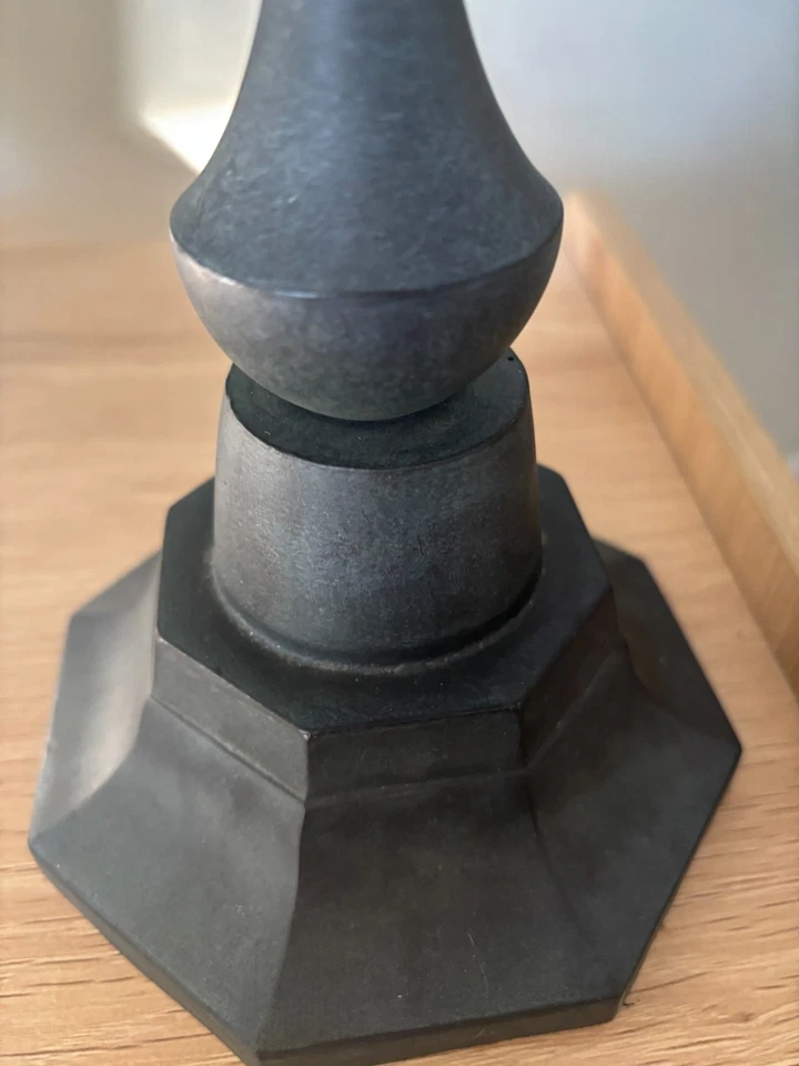 Pottery Barn неоклассический столб подсвечник черный - Изображение 4 из 4