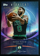 Jayson Tatum 2025-26 Topps Midnight 54/75 Dusk Boston Celtics #1