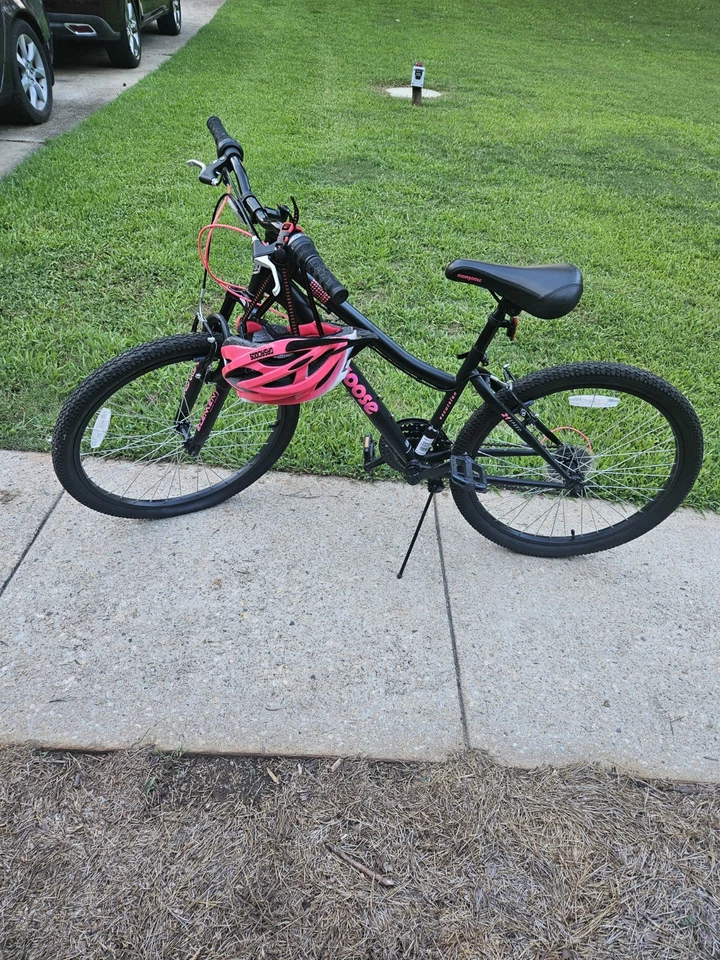 Горный велосипед Mongoose Excursion Girl, Колесо 24 дюйма - ЧЕРНЫЙ/РОЗОВЫЙ/R1921WM - Изображение 2 из 4