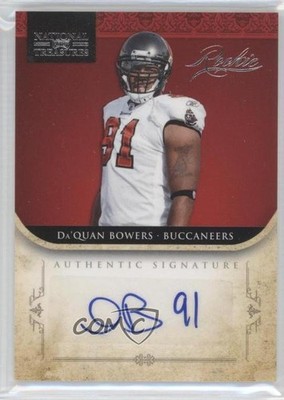 2011 Playoff National Treasures Rookie 79/99 Da'Quan Bowers #227 Auto 0s3