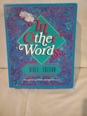 Bible Board Game In Other Words by Rainfall Never Been Played