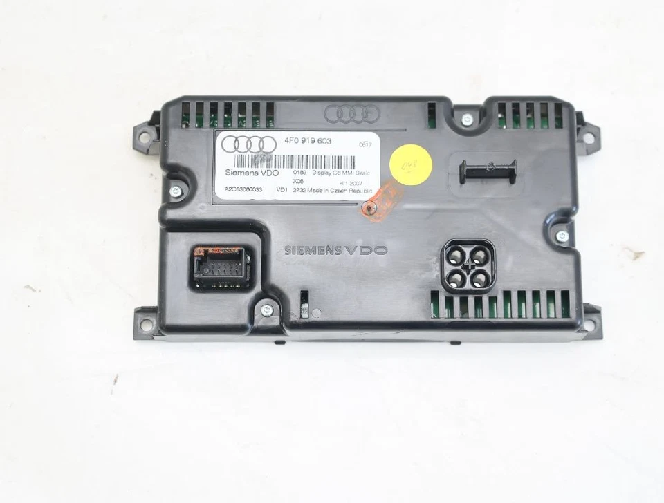 Radiodisplay Audi A6 Avant C6 4F0919603 11-2007 - Bild 2 von 3