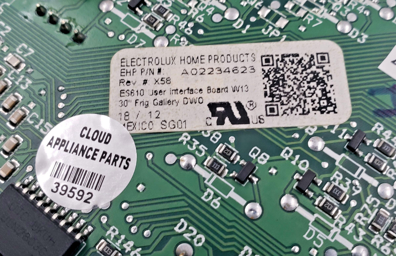 Genuine Frigidaire Oven Control Board A02234623 Same Day Ship & 60 Days Warranty