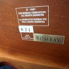Bombay Co. 1997 Wooden Jewelry Armoire / Open Top,3 Drawers,2 Side Cherry Finish — photo 10