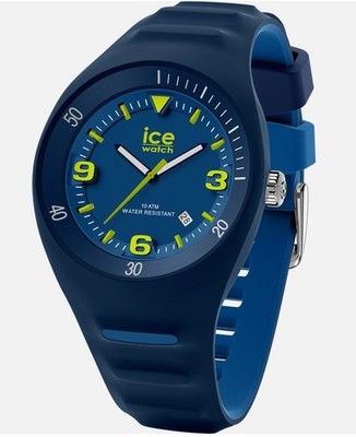 Ice-Watch ICE 020613 P. Leclercq Blue Lime Medium Herrenuhr Silikon blau neu M10