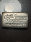 Engelhard Gold Standard  10oz .999 Fine Silver Poured Bar Type 2 Loaf Rev Serial