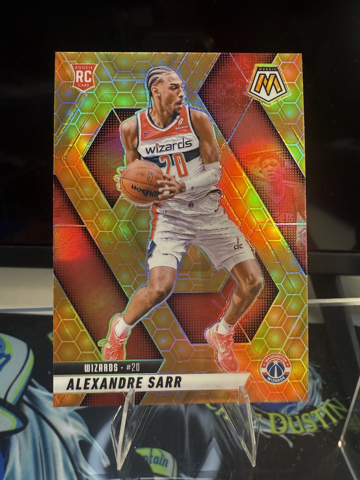 2024-25 PANINI MOSAIC #216 ALEXANDRE SARR HONEYCOMB SSP RC! 🍯🔥