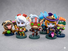League of Legends -  Team-Minis Figuren - Riot Games - ca. 7 cm groß