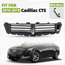Front Radiator Shutter Grille Air Intake Assy For 2016-2019 Cadillac CTS W/Motor