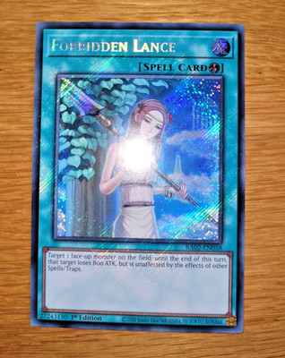 Yugioh Forbidden Lance RA02-EN058 Secret Rare English 1st Edition